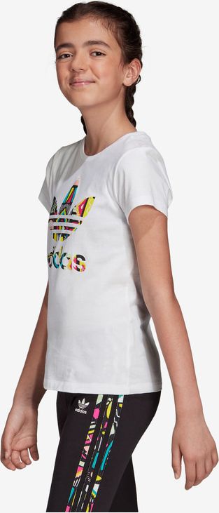Triko dětské adidas Originals | Bílá | Dívčí | 128 - obrázek 3