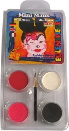 Sada barev na obličej - Myška Mini, EULENSPIEGEL - obrázek 1