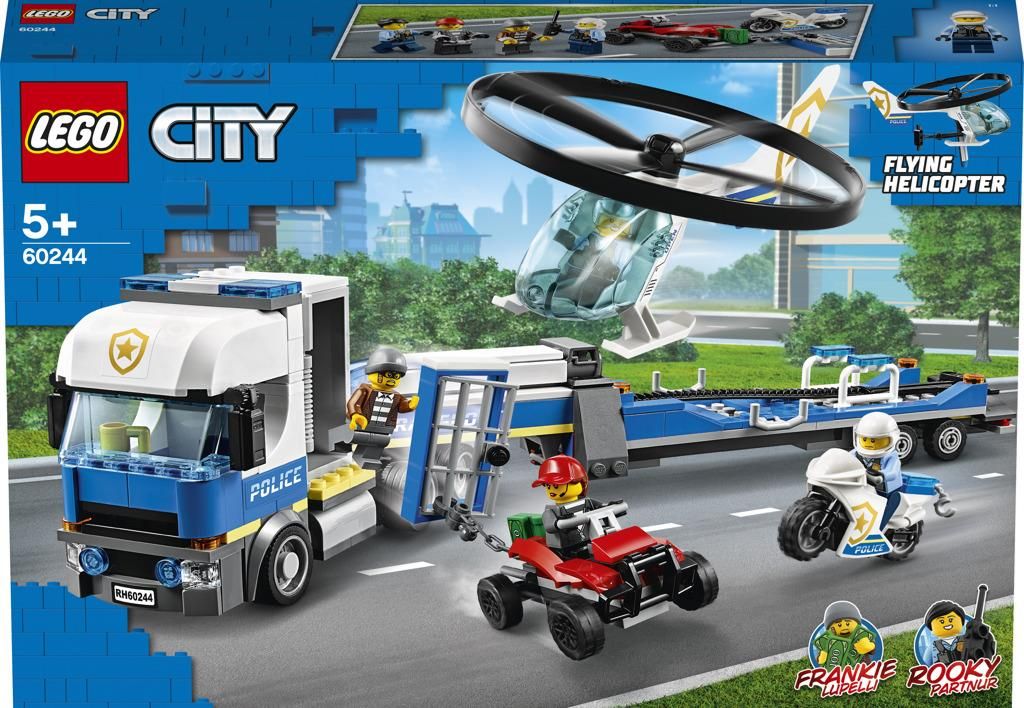 Lego City Přeprava policejního vrtulníku - obrázek 1
