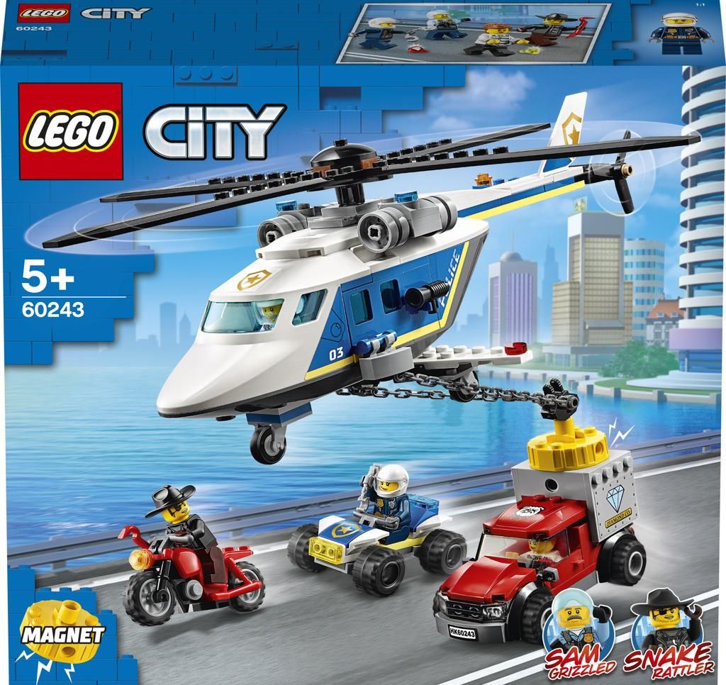 Lego City Pronásledování s policejní helikoptérou - obrázek 1