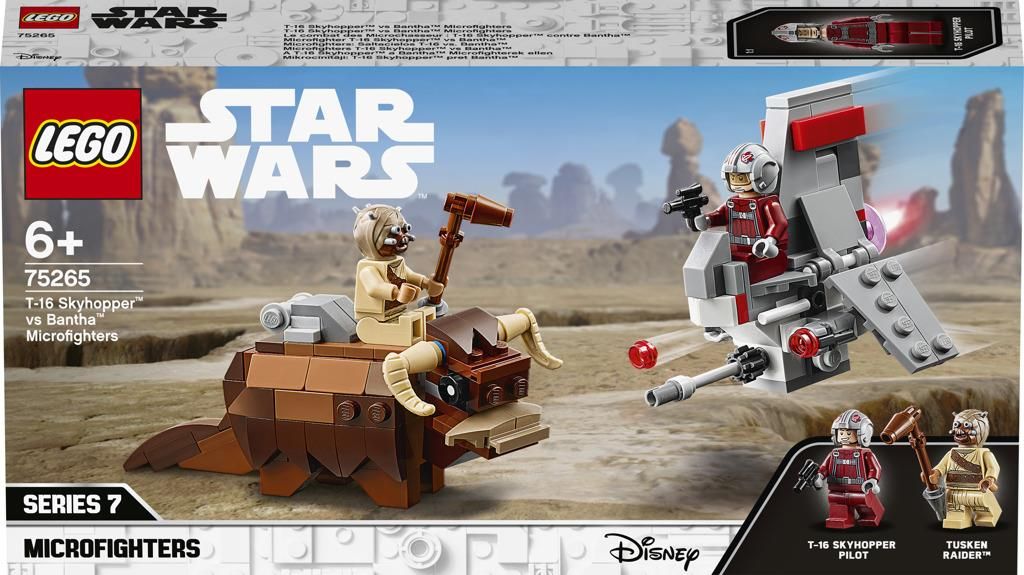 Lego Star Wars Mikrostíhačka T-16 Skyhopper™ vs. Bantha™ - obrázek 1