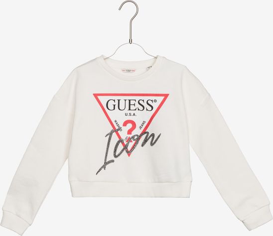 Mikina dětská Guess | Bílá | Dívčí | 7 let - obrázek 1