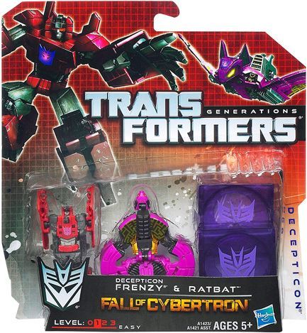 Hasbro Transformers disky , Decepticon Frenzy a Ratbat - obrázek 1