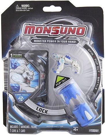 Mattel Monsuno zdroj , Lock, modrá - obrázek 1