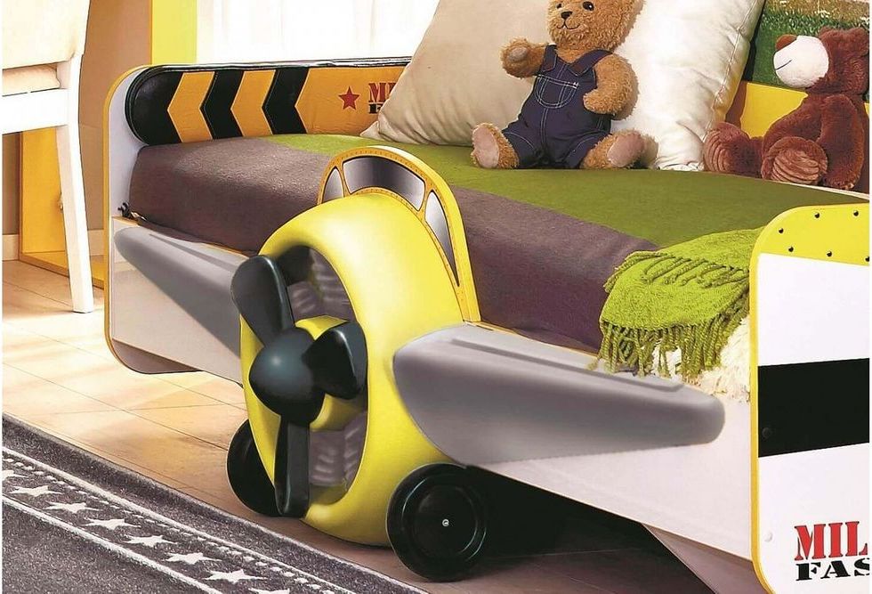 TOTO Nábytek Lubidom LETECKÁ VRTULE K POSTELE 90x200 AVIATOR - obrázek 1