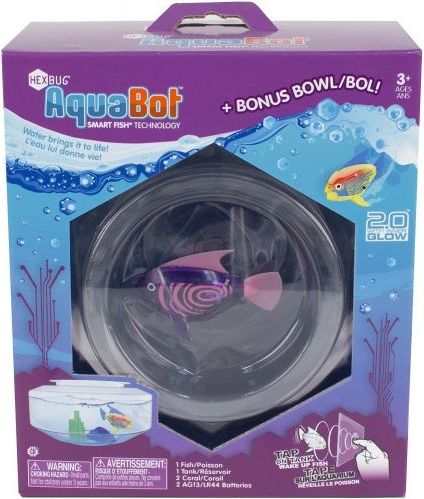 Aquabot 2.0 s kulatým akváriem a dekorací různé barvy 460-4284 - obrázek 1