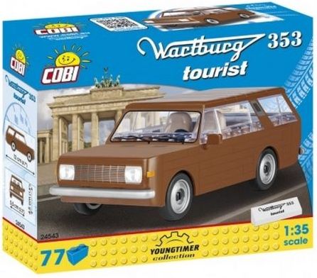 Cobi 24543 YTC Wartburg 353 Tourist, 1:35, 77 k - obrázek 1