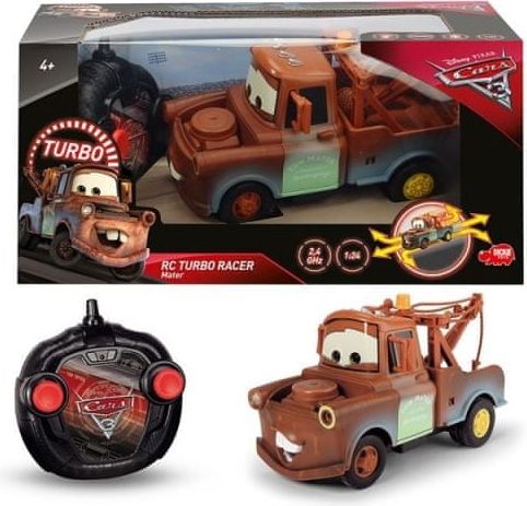 Dickie RC Cars 3 Turbo Racer Burák 1:24, 17 cm, 2kan - obrázek 1