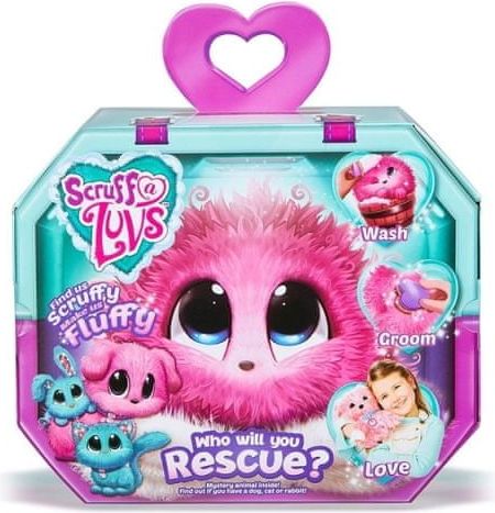 TM Toys Zvířátko FUR BALLS Touláček růžový - obrázek 1