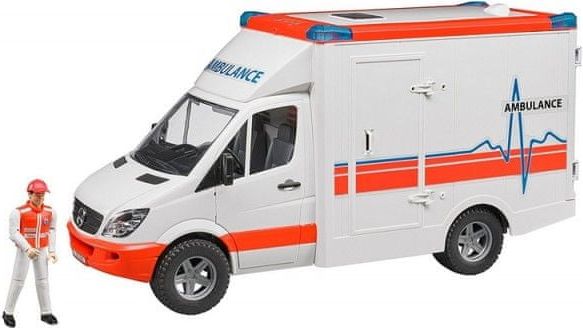 Bruder 2536 MB Sprinter - sanitka s figurkou - obrázek 1