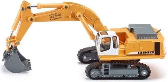 SIKU SIKU Super - Hydraulický bagr Liebherr, měřítko 1:87 - obrázek 1