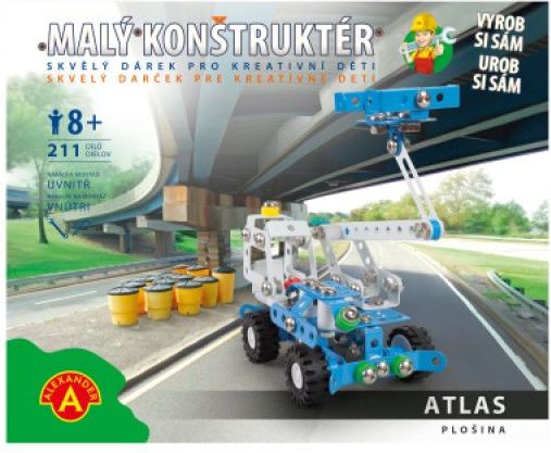 Lamps Malý konstruktér - ATLAS PLOŠINA 211 dílků - obrázek 1
