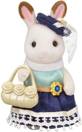Sylvanian Families Sylvanian Families Město - chocolate králičice se žlutou kabelkou - obrázek 1
