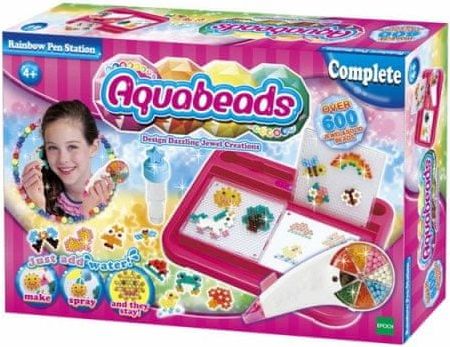 Aquabeads Souprava obsahující pero s duhovým zásobníkem - obrázek 1