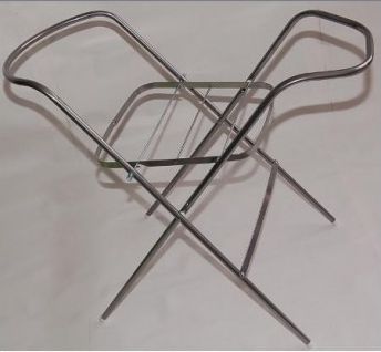 Držák na vaničku (100cm) stříbrný, Stříbrná - obrázek 1