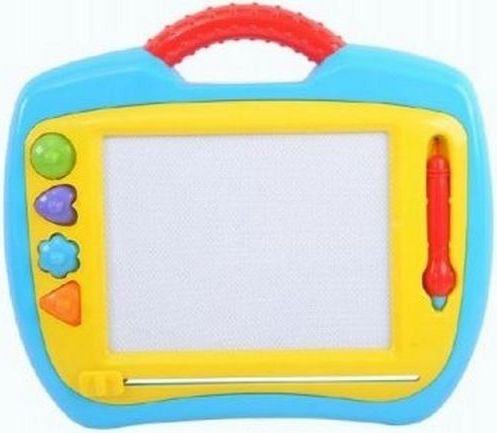 Teddies Magnetická tabulka kreslící plast 33x27cm v krabici - obrázek 1