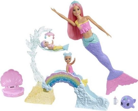 Barbie Dreamtopia Herní set s mořskou vílou - obrázek 1