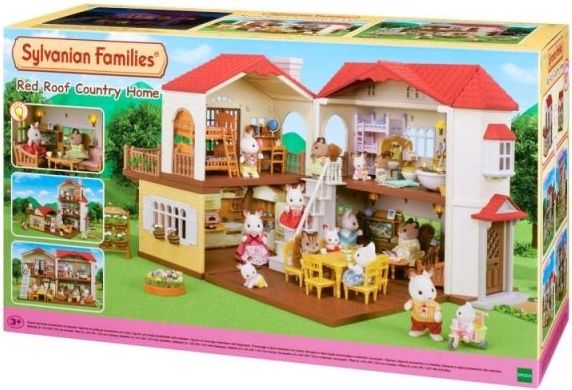 Sylvanian Families - Patrový dům s červenou střechou - obrázek 1