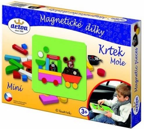 Detoa Magnetické dílky Krtek mini - obrázek 1