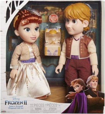 Jakks Pacific Frozen 2/Ledové království 2: Anna a Kryštof velký set - obrázek 1