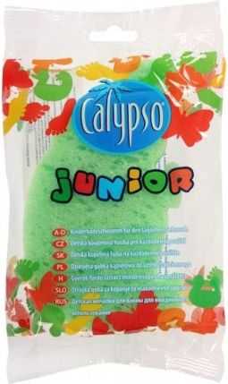 Koupelová houba Junior Animal Calypso zelená, Zelená - obrázek 1