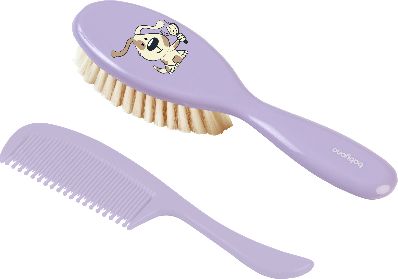 BabyOno Hřebínek s kartáčkem - Pejsek - obrázek 1