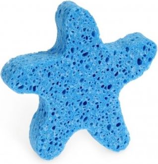 Koupelová houba Junior Natural Calypso modrá, Modrá - obrázek 1