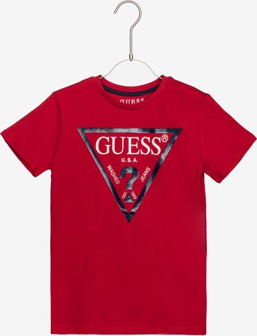 Triko dětské Guess | Červená | Chlapecké | 8 let - obrázek 1