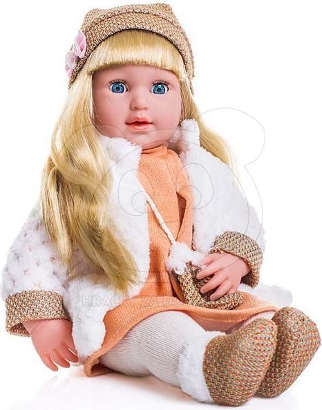 Mluvící a zpívající panenka Emilie, 45 cm - vzor 39 - obrázek 2