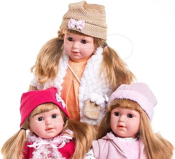 Mluvící a zpívající panenka Emilie, 45 cm - vzor 39 - obrázek 11