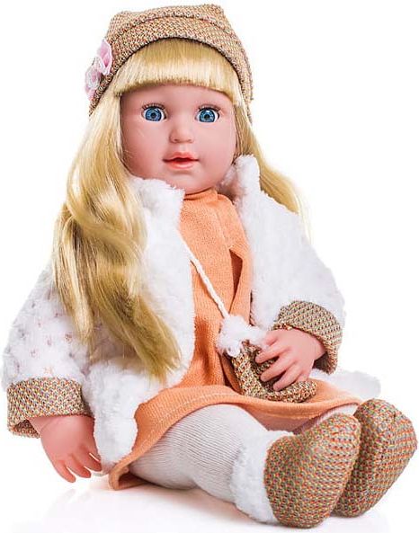 Mluvící a zpívající panenka Emilie, 45 cm - vzor 35 - obrázek 1