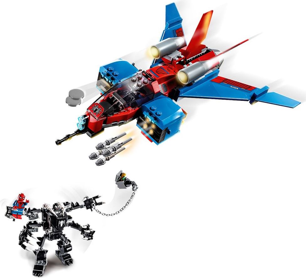 LEGO Super Heroes 76150 Spiderjet vs. Venomův robot - obrázek 1