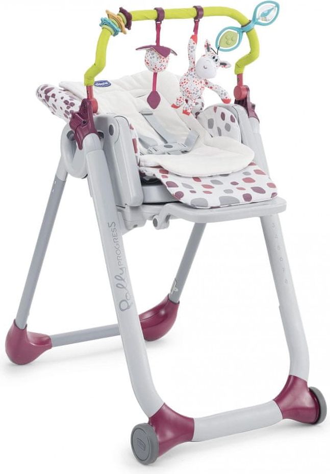 Chicco doplňky k jídelní židličce Polly Progr - rozbaleno - obrázek 1