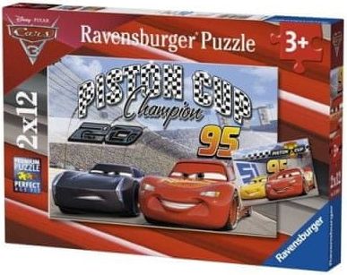 Ravensburger Disney Auta 3 2x12 dílků - obrázek 1
