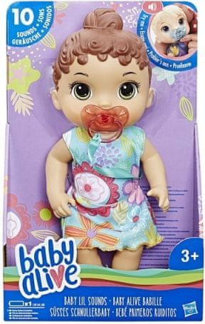 Hasbro Baby Alive Tmavovlasá plačící panenka - obrázek 1
