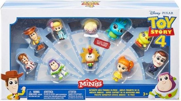 Mattel TOY STORY 4: PŘÍBĚH HRAČEK 10KS MINIFIGURKA - obrázek 1