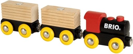 Brio Vláček se 2 vagonky - obrázek 1