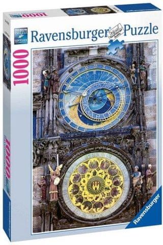 Ravensburger Puzzle Praha Orloj 1000 dílků - obrázek 1