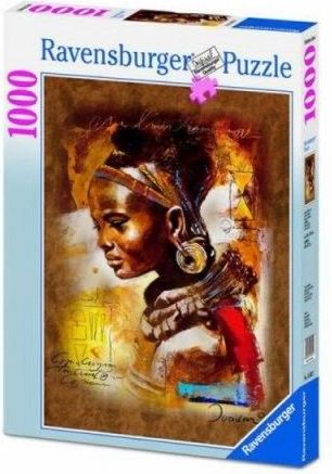 Ravensburger Puzzle Africká kráska, 1000 dílků - Ravensburger - obrázek 1