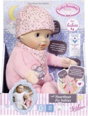 Zapf Creation Baby Annabell Heartbeat for babies, 30cm - obrázek 1