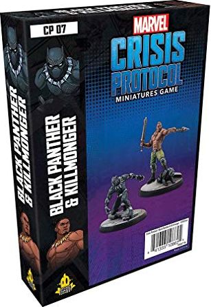 Fantasy Flight Games Marvel Crisis Protocol: Black Panther and Killmonger - obrázek 1
