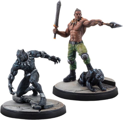 Fantasy Flight Games Marvel Crisis Protocol: Black Panther and Killmonger - obrázek 2