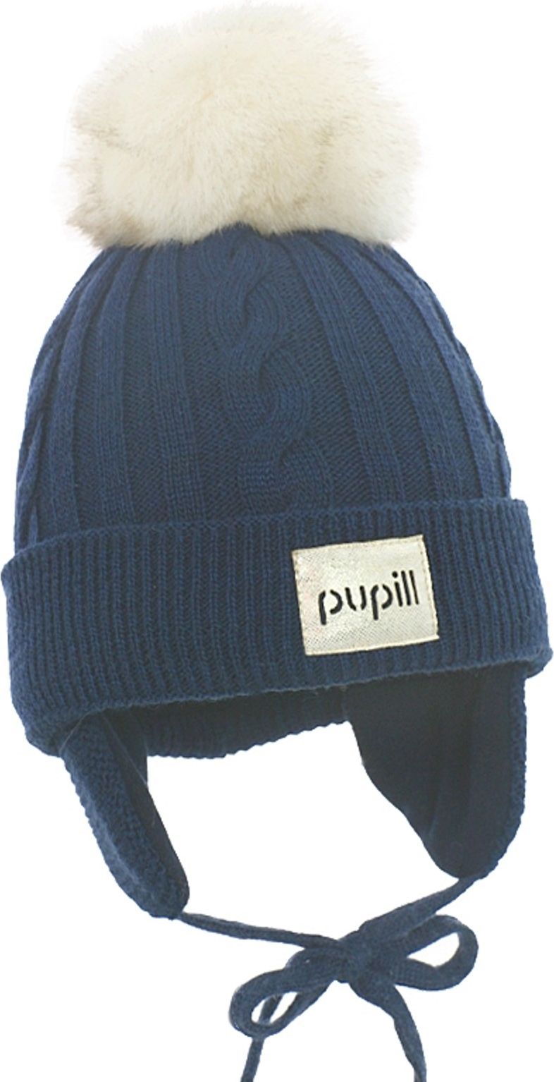 PUPILL Čepice AURORA vel. 48-50, tmavě modrá - obrázek 1