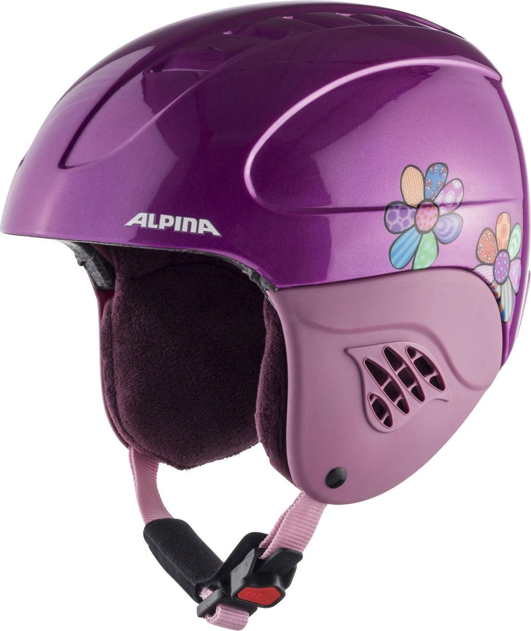 Alpina lyžařská jr. Carat happy flowers 48-52 - obrázek 1
