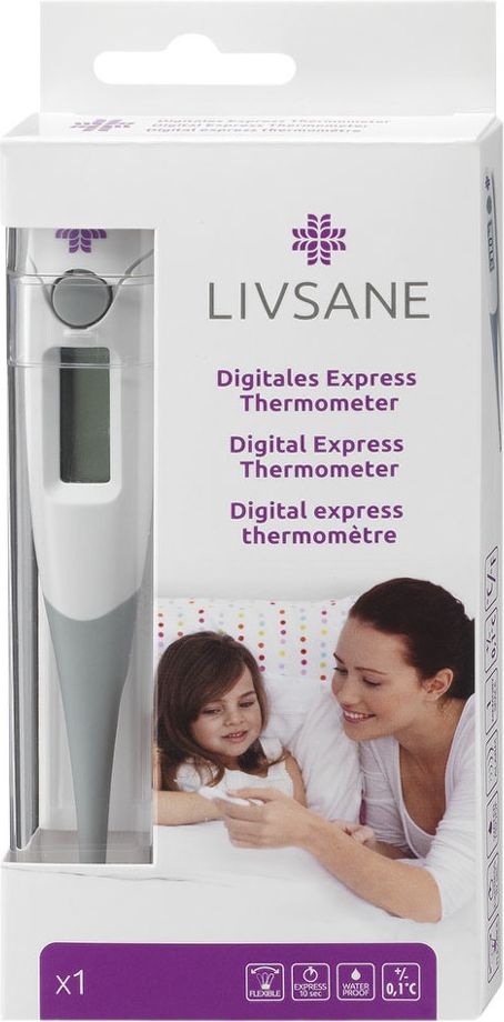 LIVSANE Rychlý digitální teploměr 1ks - obrázek 1