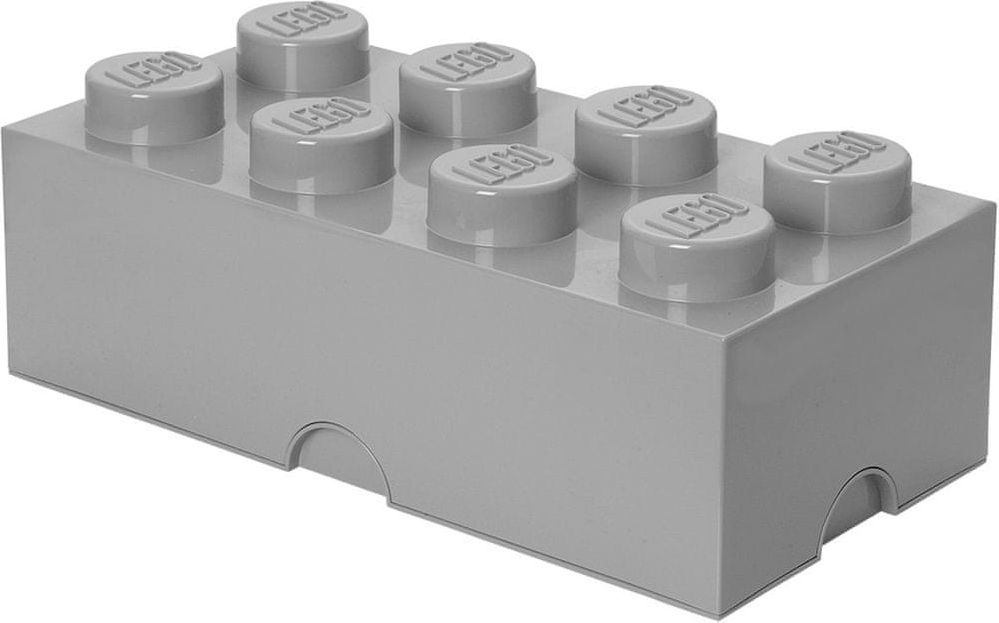 LEGO Storage box 25x50 cm, šedá - obrázek 1