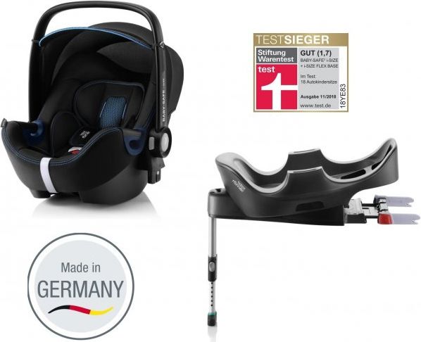Britax Römer Autosedačka Baby-Safe 2 i-Size Bundle Flex, Cool Flow-Blue - obrázek 1