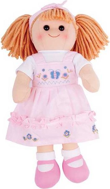 Bigjigs Toys Látková panenka Alice 38 cm - obrázek 1