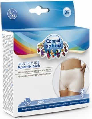 CANPOL BABIES Multifunkč. kalh. po por. 2 ks L/XL - obrázek 1