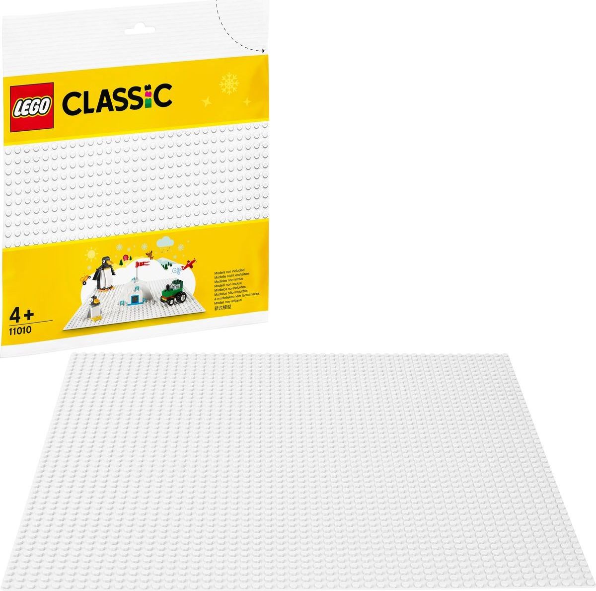 LEGO Classic 11010 Bílá podložka na stavění - obrázek 1